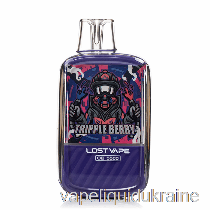 Vape Liquid Ukraine Lost Vape OB5500 Disposable Triple Berry